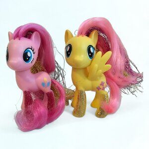 Hasbro My Little Pony Lot of 2 Friendship Festival Pinkie Pie & Fluttershy MLP